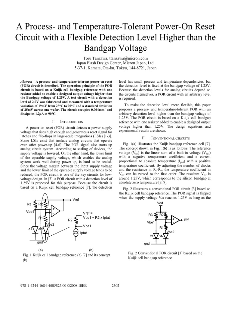 Torutanzawa2008 pdf electrical network electronic circuits