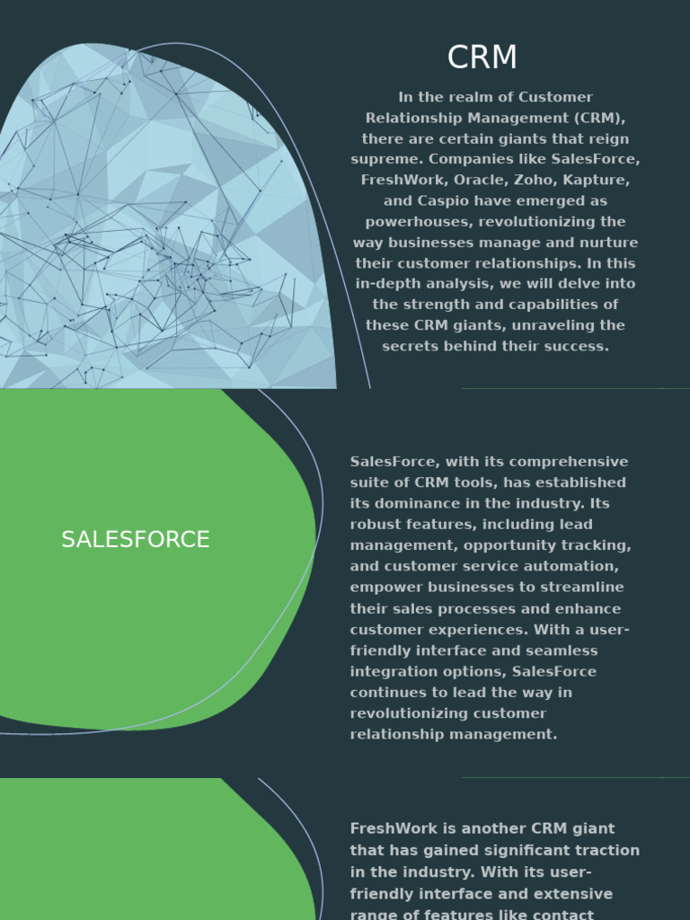 Presentation (3) | PDF | Customer Relationship Management | Private Sector