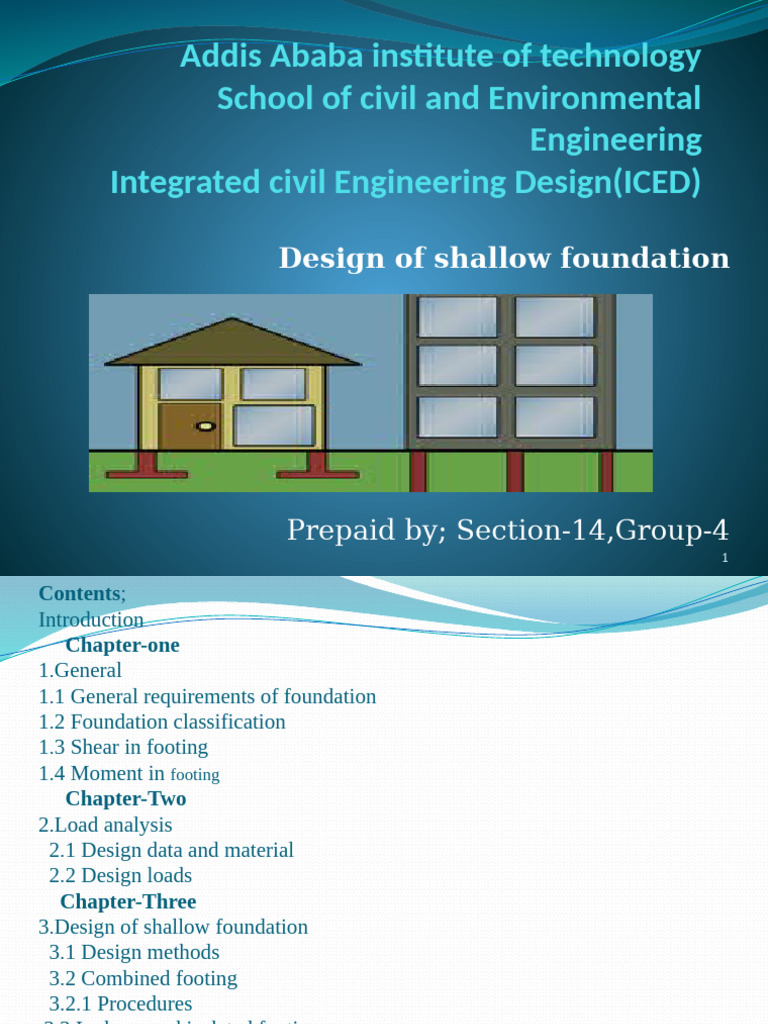 Addis Ababa institute of technology | PDF | Foundation (Engineering ...