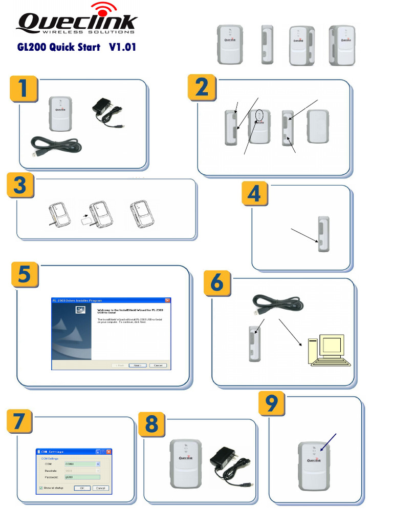 GL200 Manager Tool Quick Start Guide | PDF | Usb | Ip Address