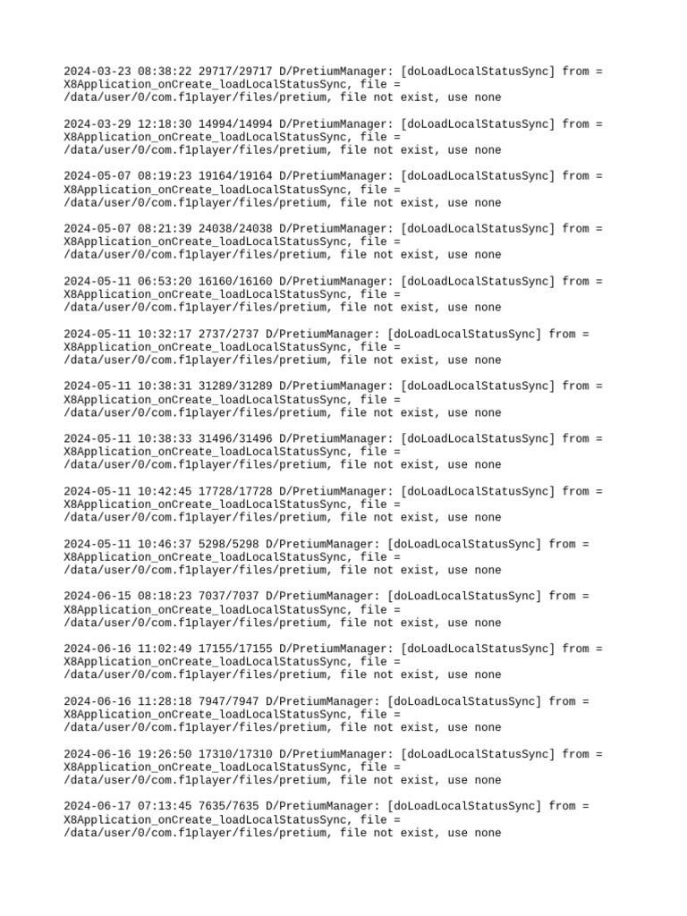 Pretium File Sync Errors Log | PDF | Data Management | Computing