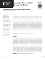 Marcha de Pacientes com doen+ºa arterial