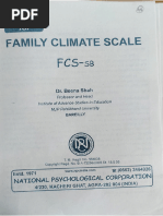 FACES IV Family Assessment Questionnaire | PDF | Likert Scale | Psychology