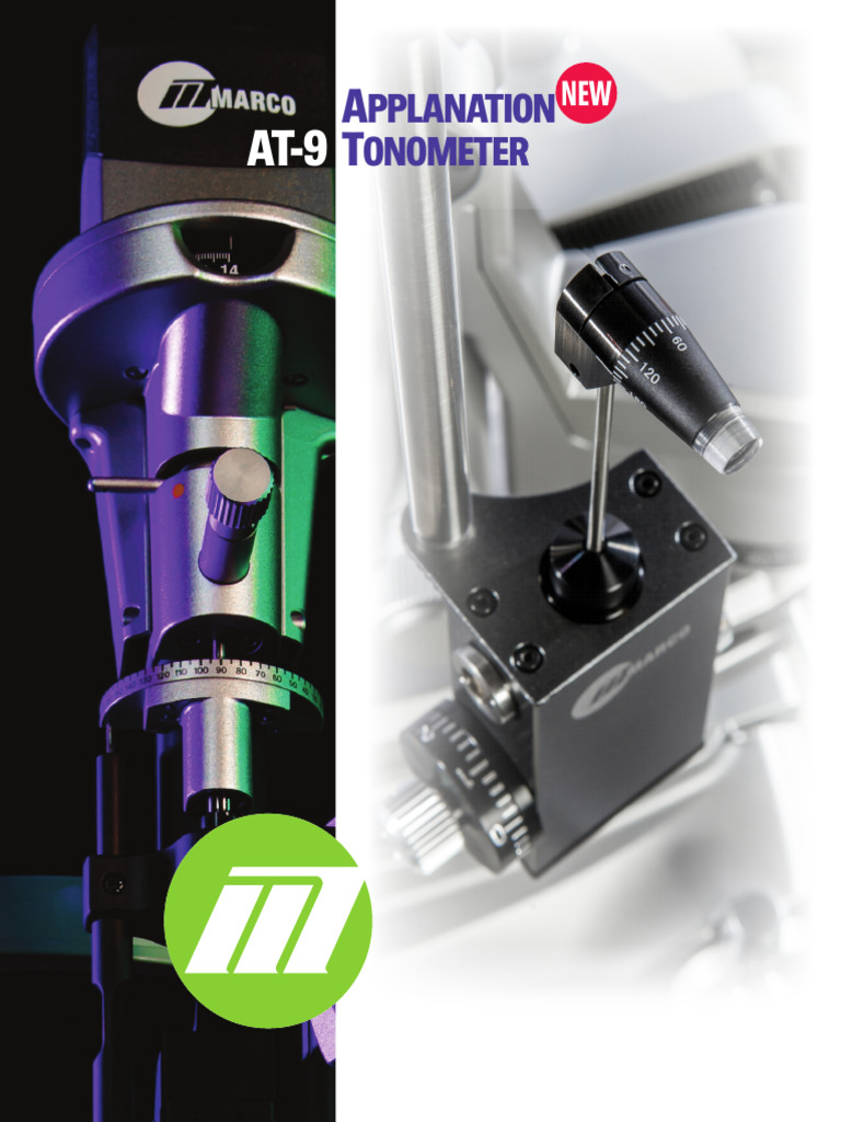 AT-9 Tonometer Specs | PDF
