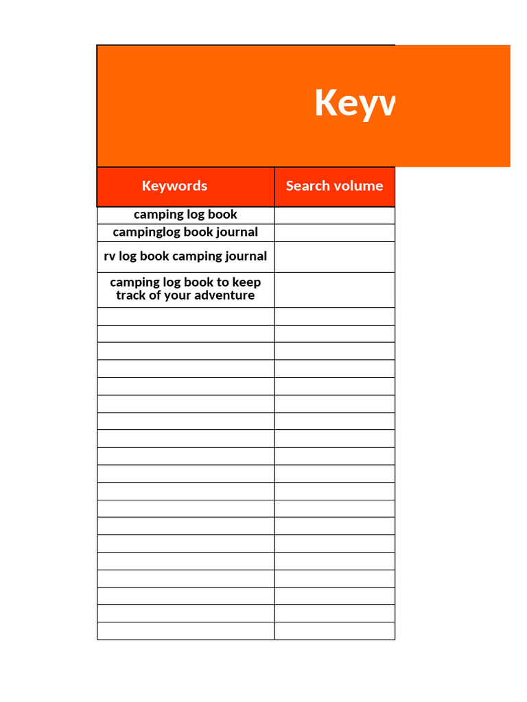 Niches tracker pdf