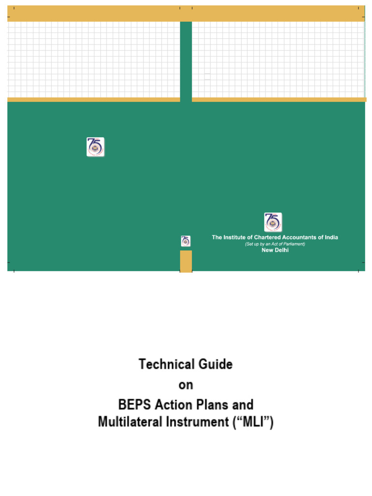 BEPS and MLI | PDF | Taxes | Tax Treaty