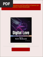 Passion and Play - A Guide To Designing Sexual Content in Games | PDF