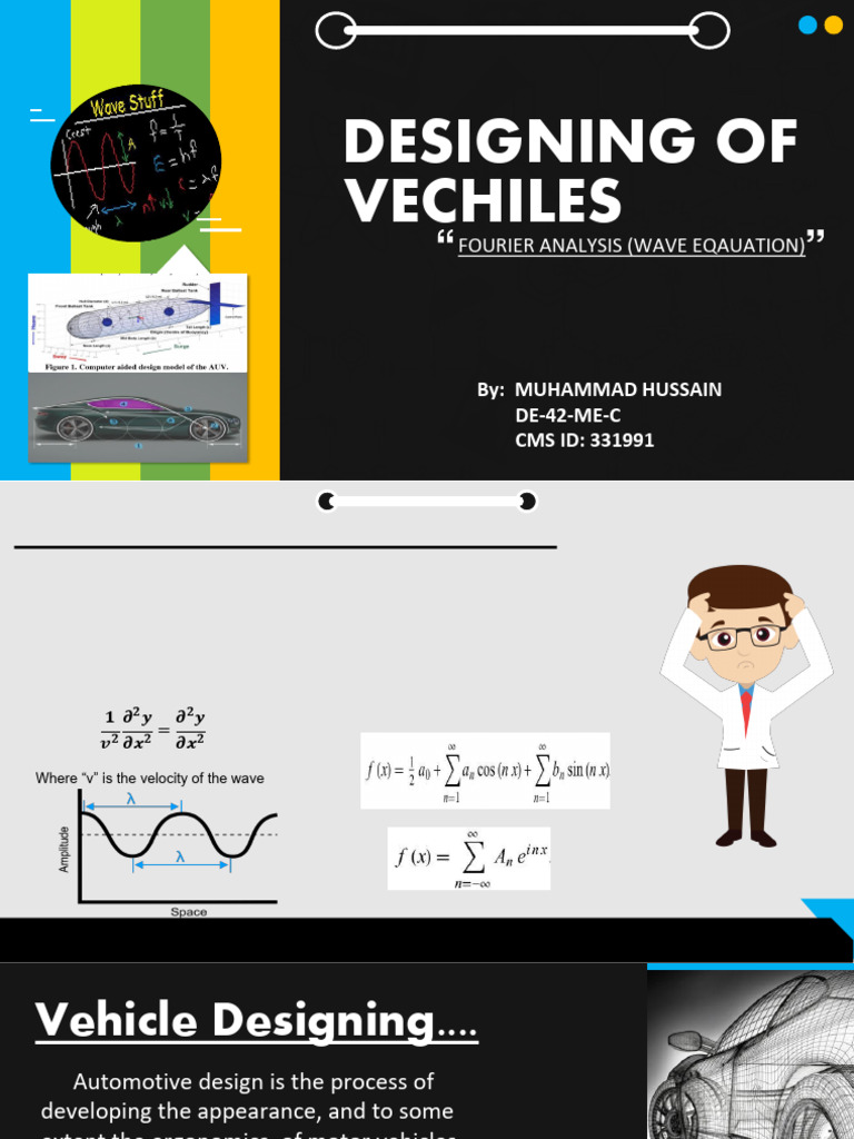 Vehicle Design | PDF | Waves | Fourier Transform