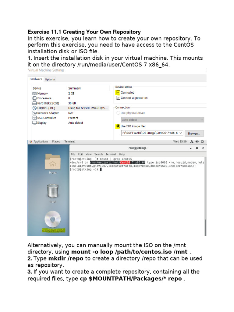 LAB 11.1_Managing Software | PDF | Software Repository | Computer File
