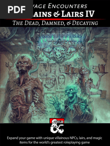 Savage Encounters - Villains & Lairs IV