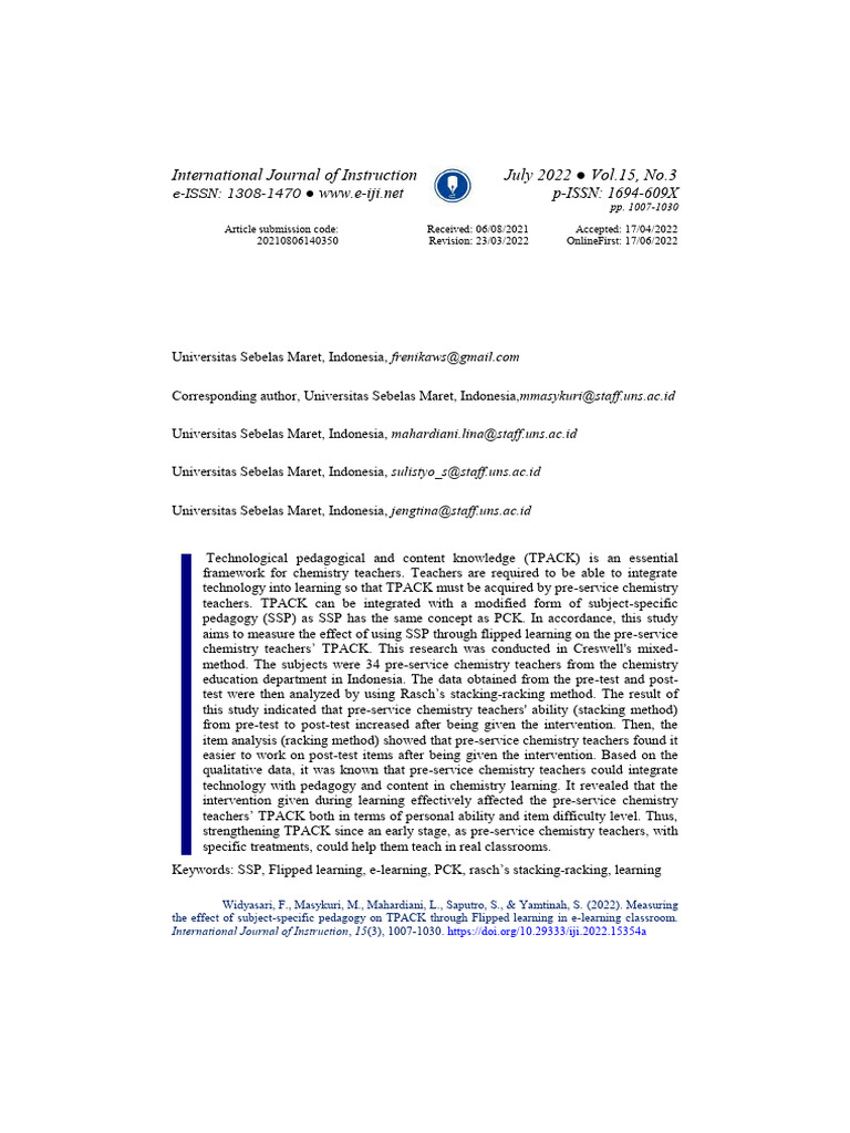 3 | PDF | Educational Technology | Pedagogy