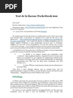 Download Test de La Liseuse Pocketbook 602 by Oieregi SN80810518 doc pdf