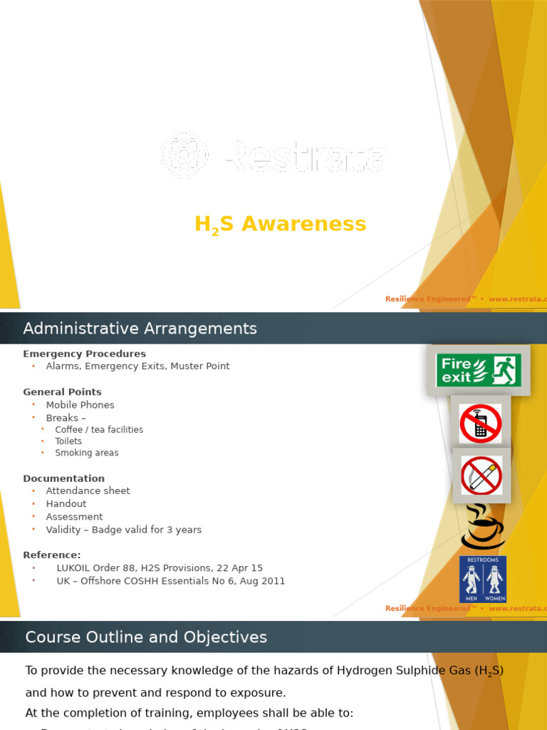 Presentation H2S | PDF | Odor