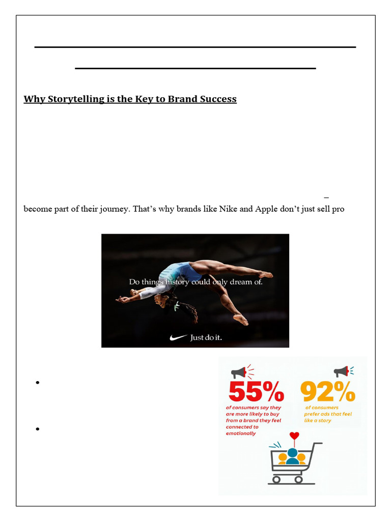 The Art of Storytelling in Marketing | PDF | Brand | Storytelling