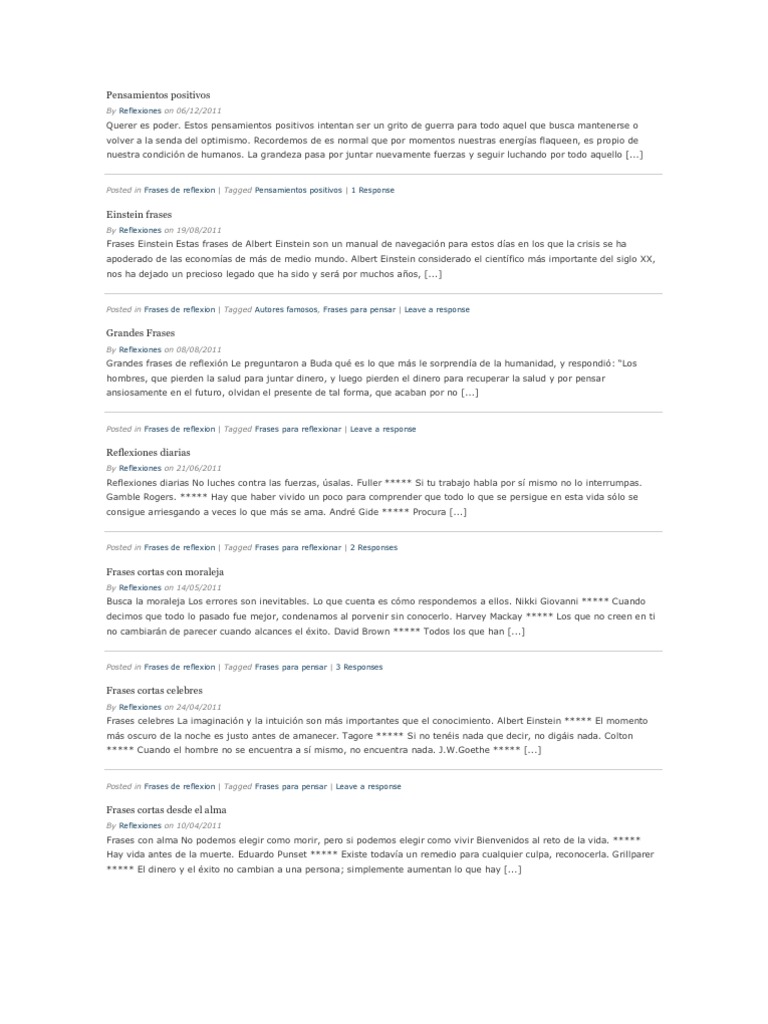 Pensamientos Positivos Pdf Albert Einstein Science