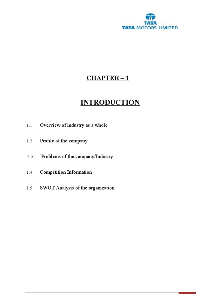 Tata Motors & Indian Auto Industry Overview | PDF | Motor Vehicle ...