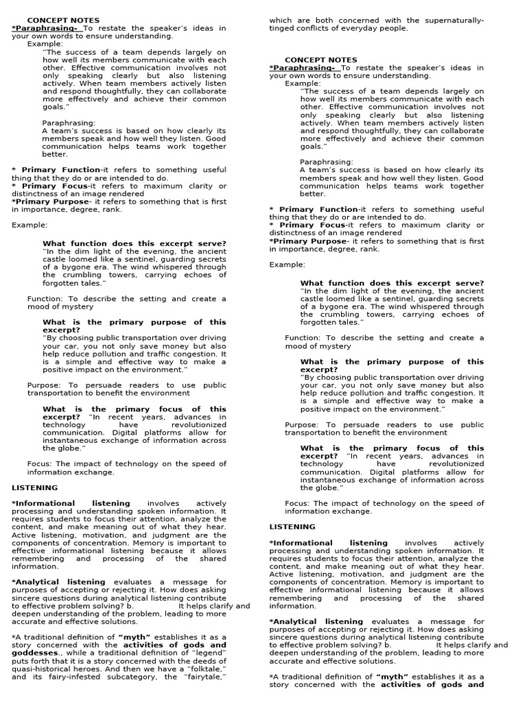 Concept Notes and Practice Test | PDF | Hero | Science Fiction