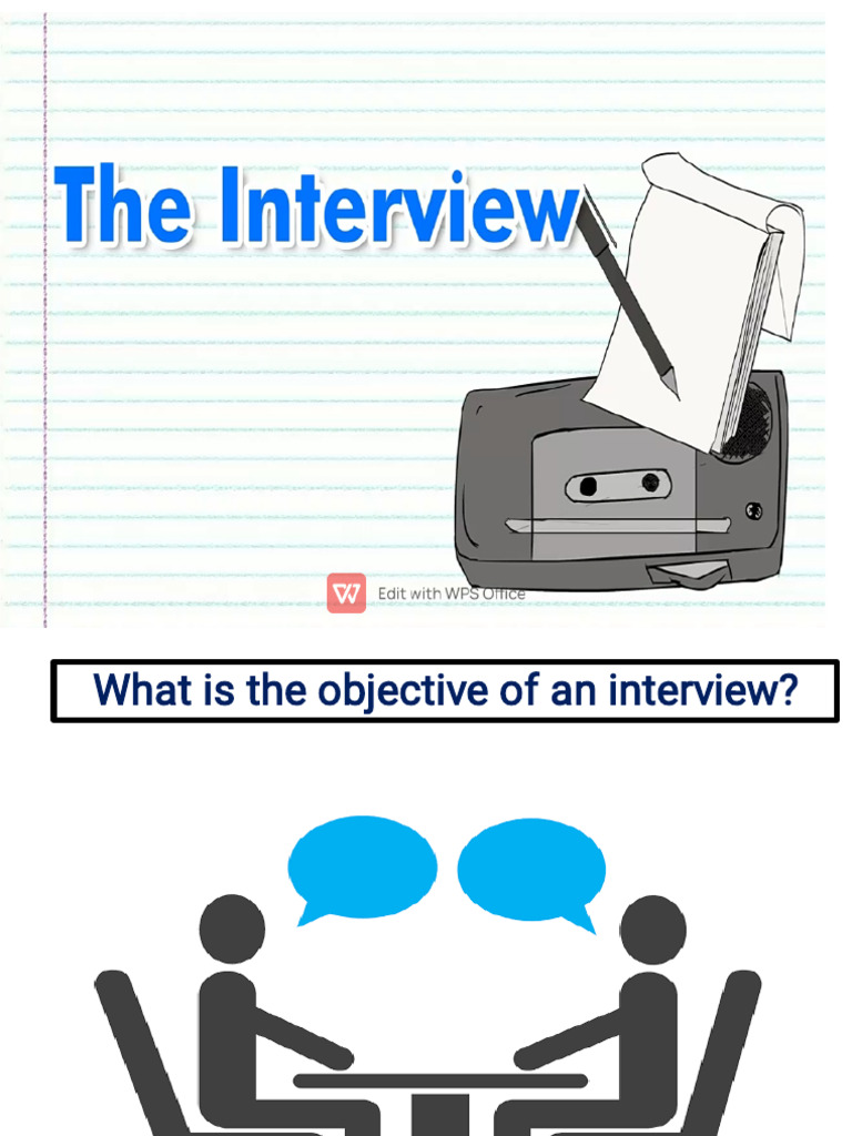 The Interview | PDF