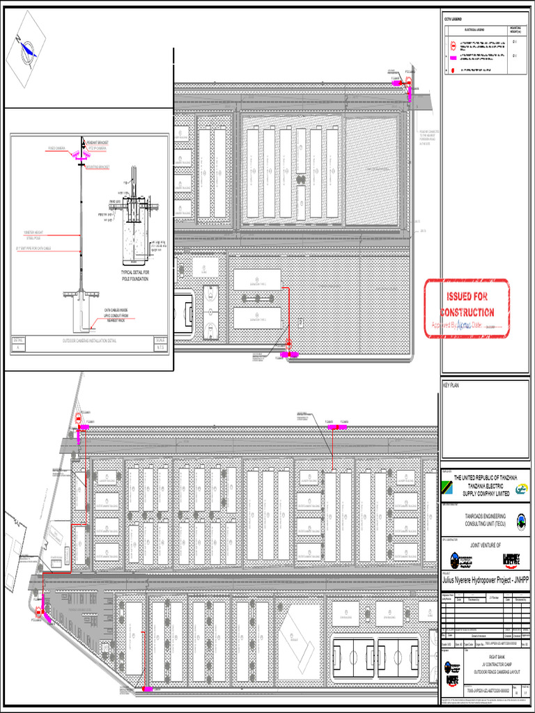 Right Bank - Outdoor Fence Cameras Layout | PDF
