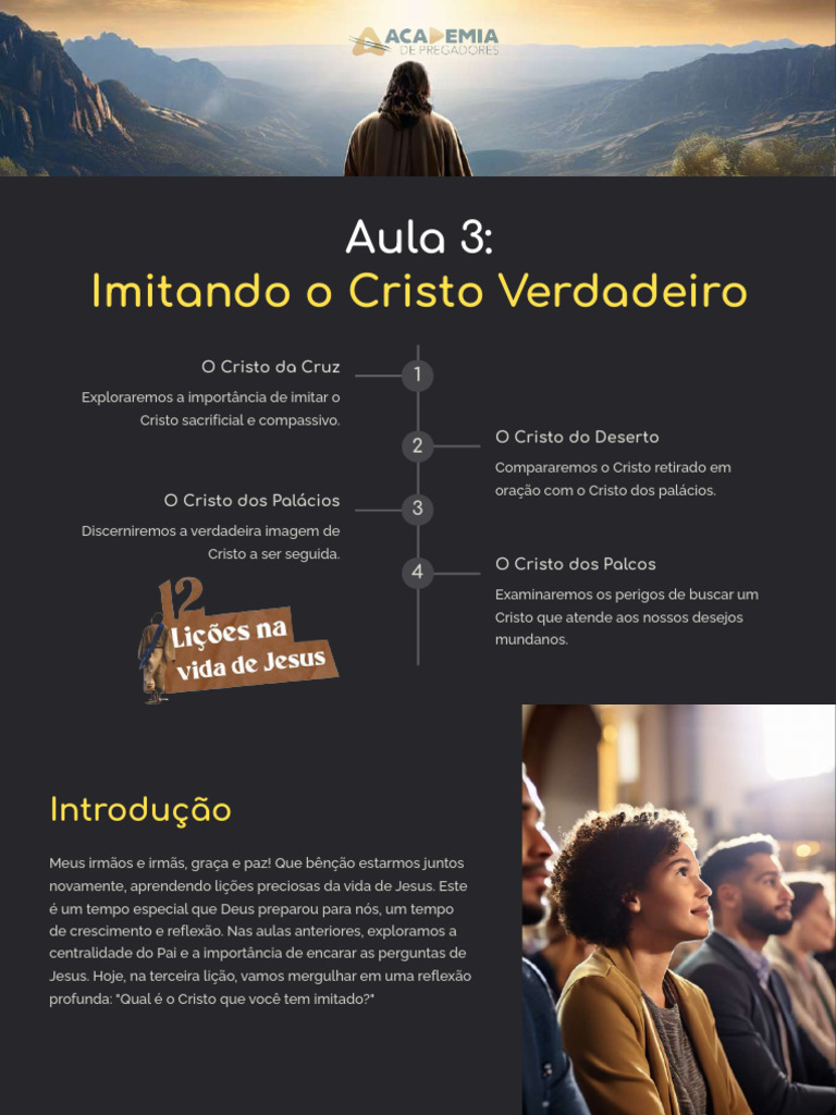 Imitando o Verdadeiro Cristo | PDF | Jesus | Fé