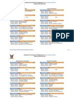 Calendario Inscripción 2012-01