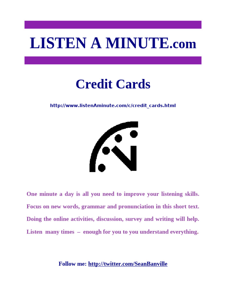 credit_cards | PDF | Cash | Credit Card