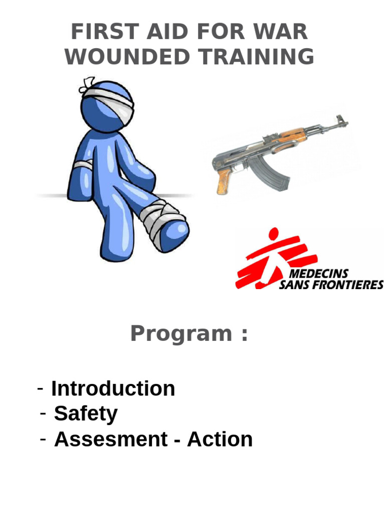 First - Aid For War Wounded | PDF | First Aid | Breathing