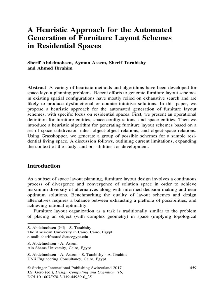 A Heuristic Approach For The Automated G | PDF | Space | Mathematical ...