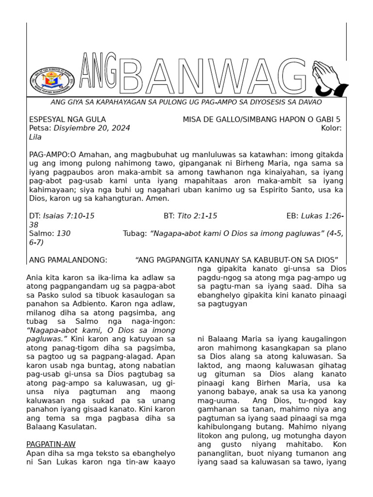 What Is Misa De Gallo In Puerto Rico