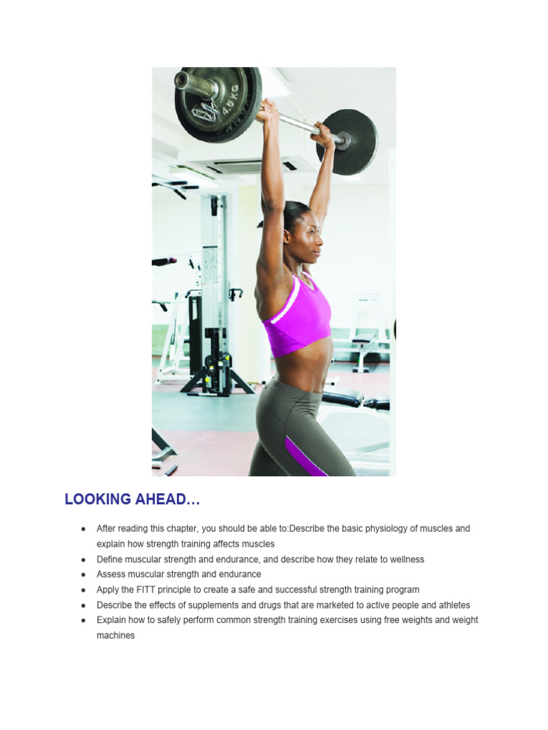 Benefits of Strength Training | PDF | Strength Training | Skeletal Muscle