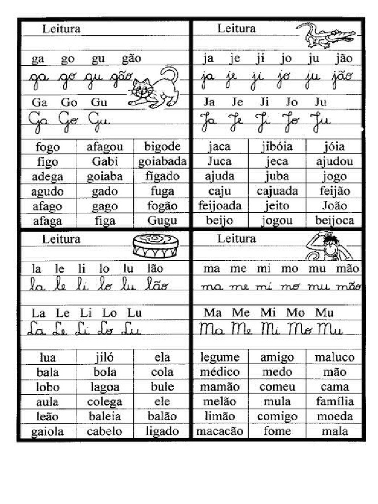 Cartilha para Leitura | PDF