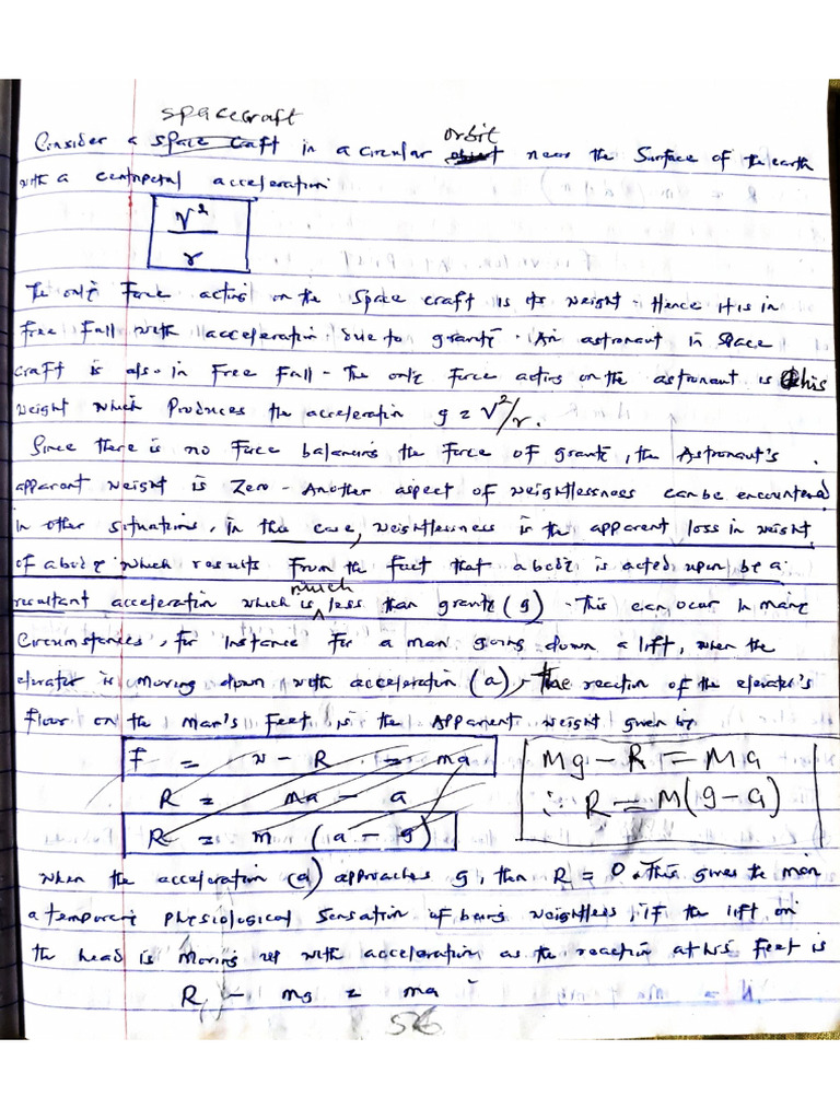 Phy 101 Note 6 | PDF