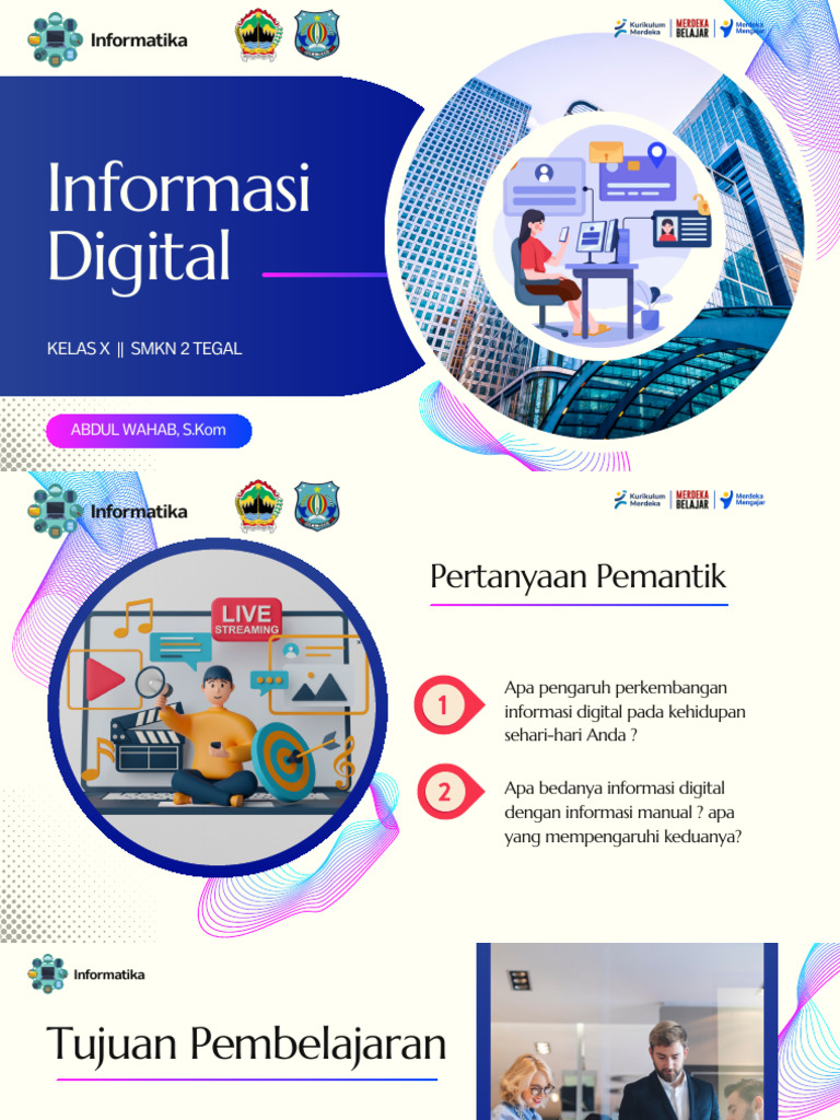 Pengertian Informasi Digital | PDF