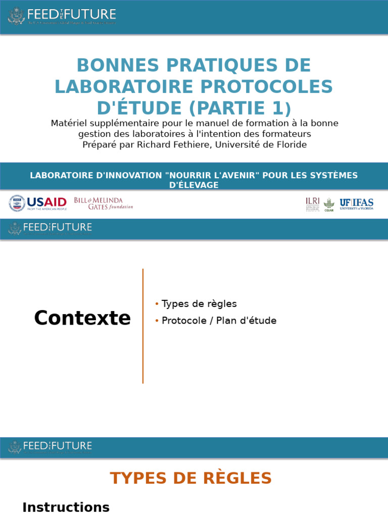5.FR GLP Study Protocols Pt I Fr Isidore Bon 1 | PDF