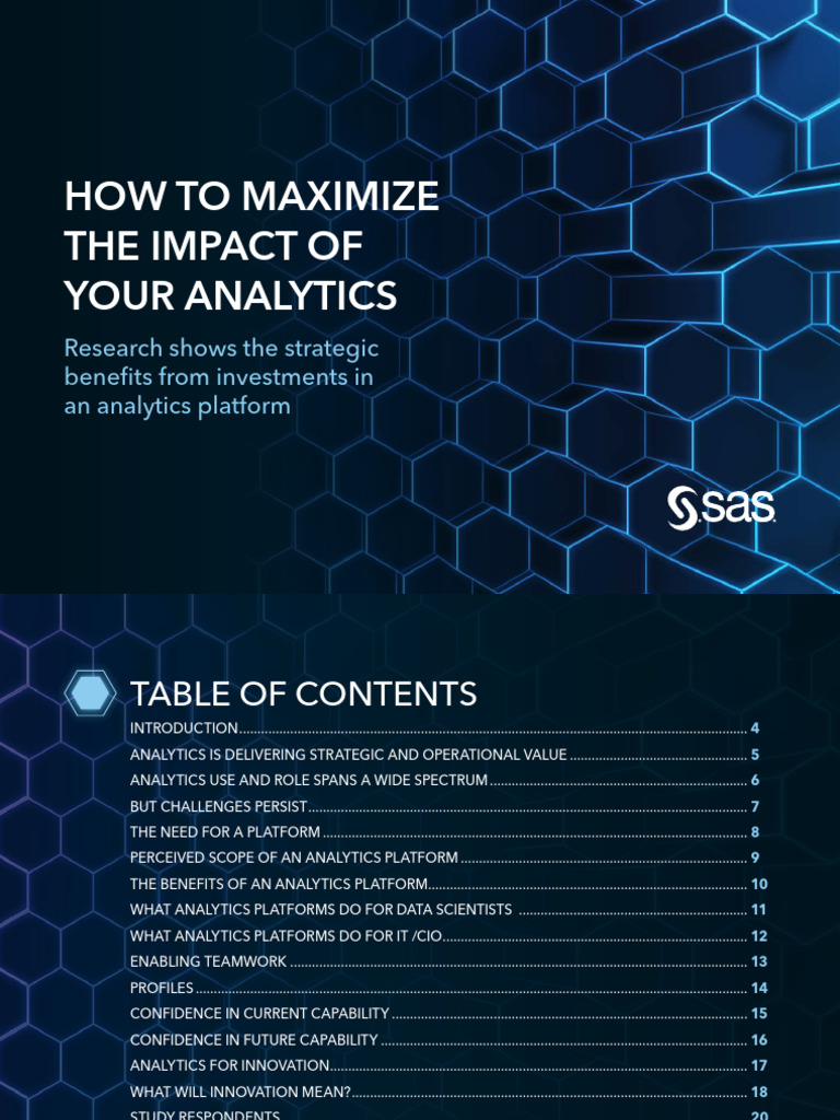 Maximizing Analytics Platform Impact | PDF | Analytics | Data