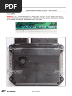 Denso ECU Pinout for Toyota 175822-762 | PDF | Electrical