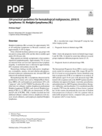 Cheson Et Al 2014 Recommendations For Initial Evaluation Staging and ...