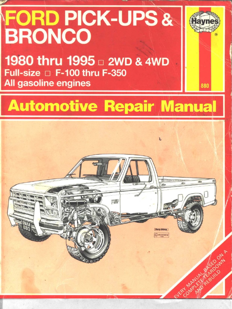 1986 FORD BRONCO OWNERS MANUAL PDF intelligence overview