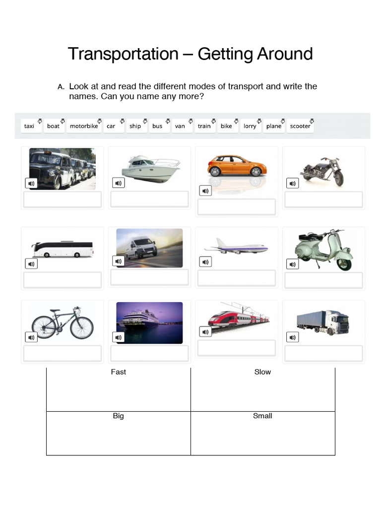 Belle Class Transportation | PDF