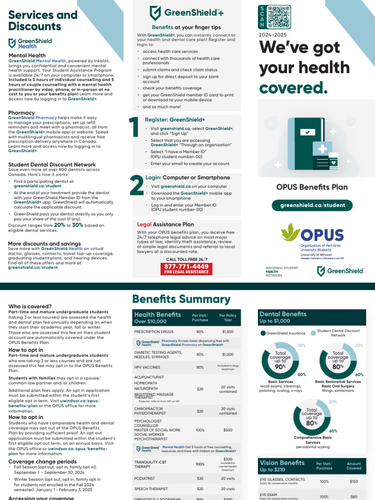 l106 Opus Brochure 2024 QR | PDF | Medical Prescription | Health Care