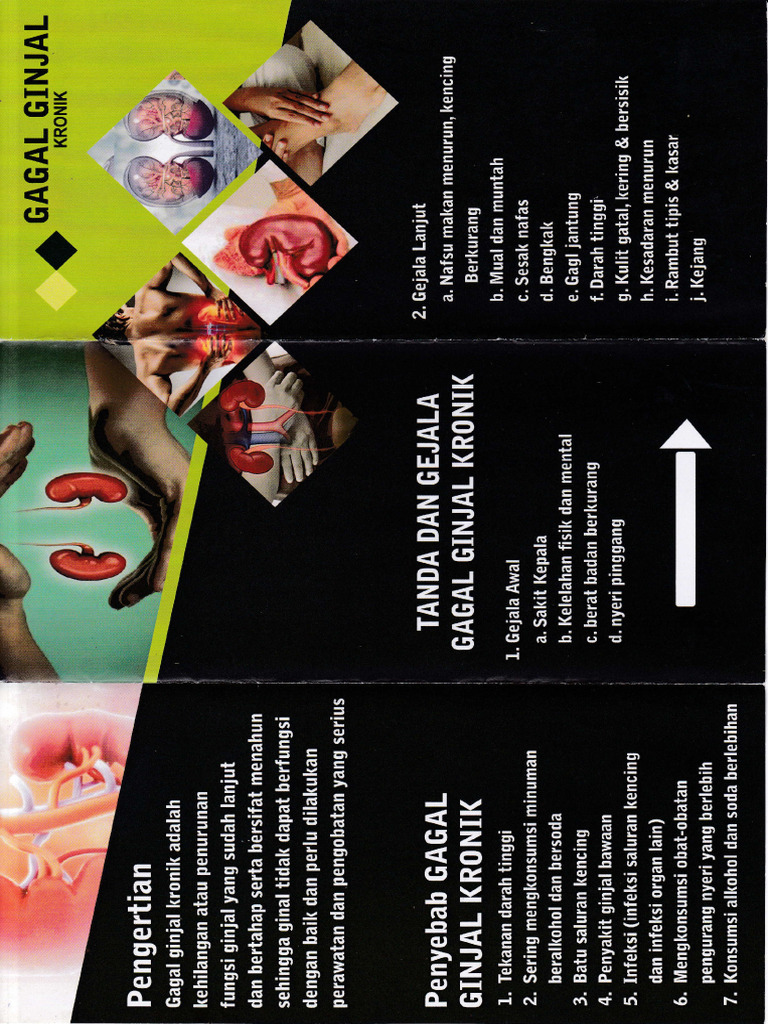 Leaflet Gagal Ginjal Kronis Hal 2 | PDF
