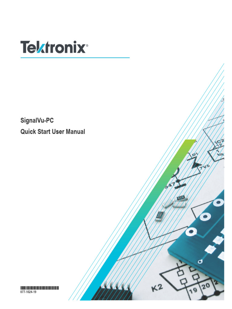 SignalVu-PC Quick Start Guide | PDF | Windows 10 | Installation ...