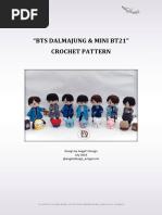 BTS Crochet Amigurumi Patterns | PDF | Crochet | Yarn