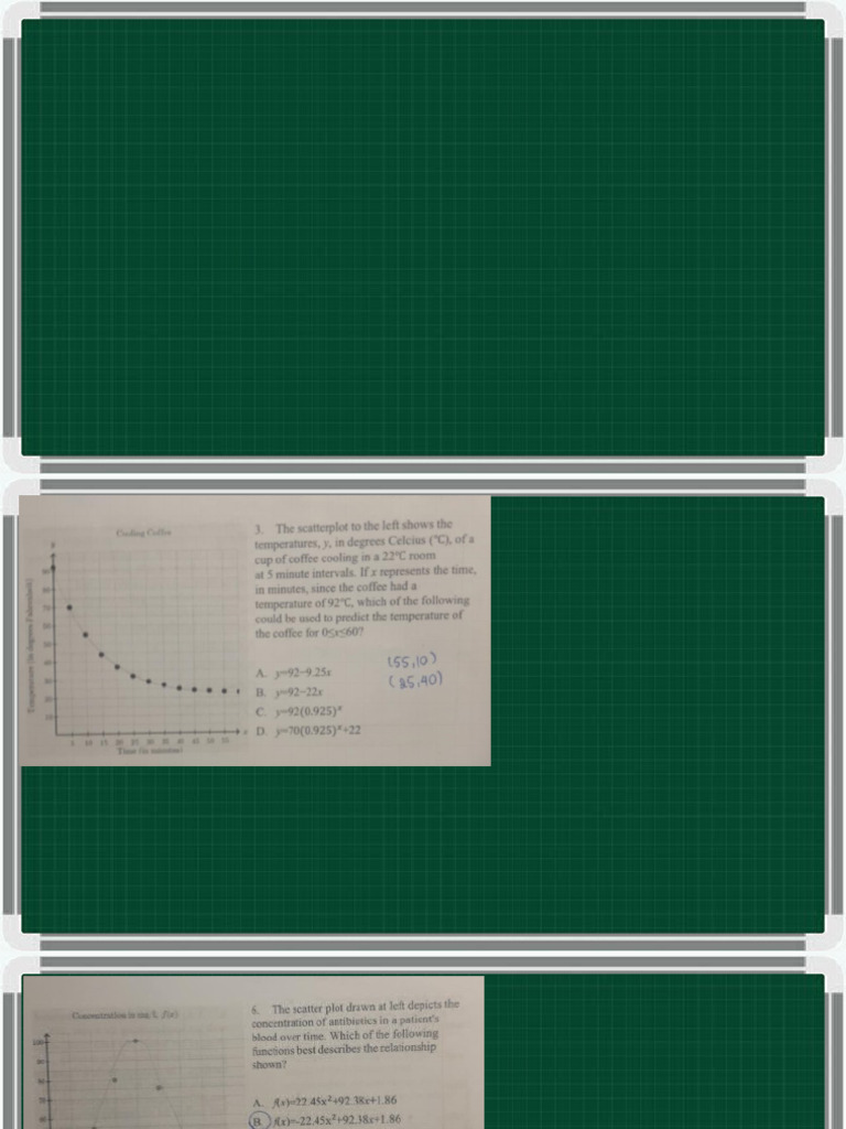 (Sat Math) Exponential Function Graph | PDF