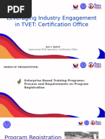 EBET Program Registration Guidelines | PDF | Vocational Education ...