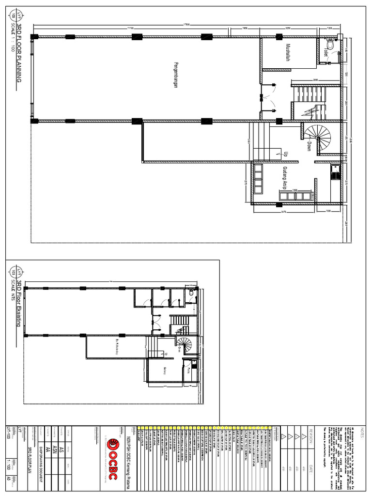 3rd Floor Shop Drawing Plan | PDF | Furniture | Interior Design