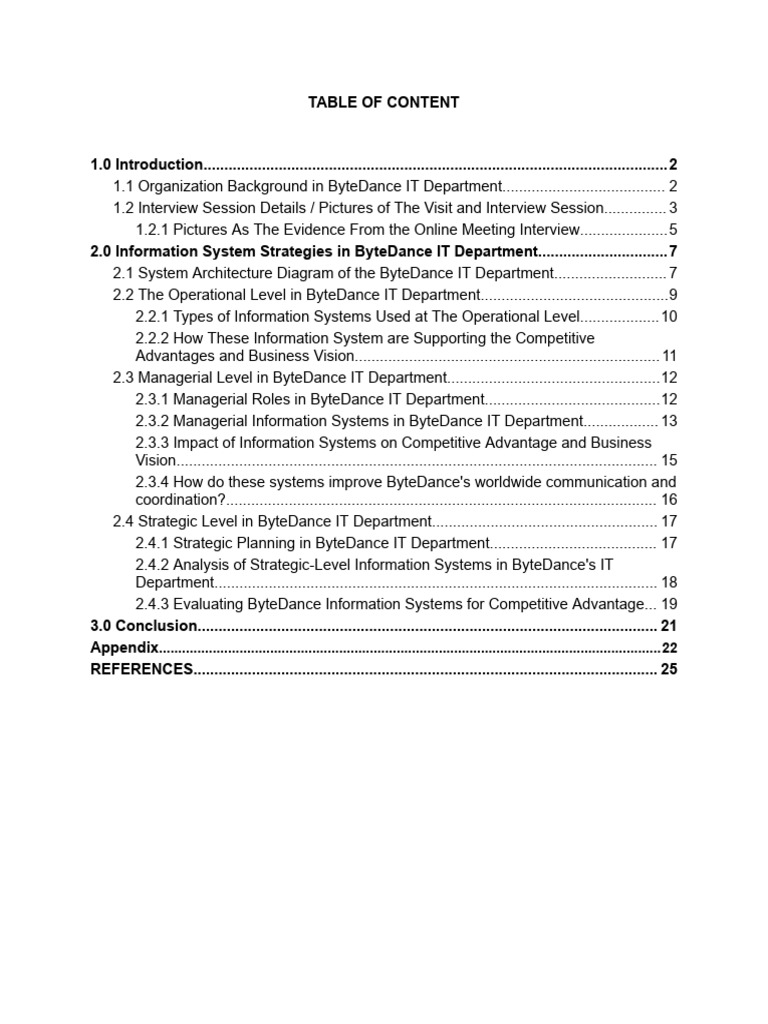 ByteDance IT Department Overview | PDF | Cloud Computing | Artificial ...