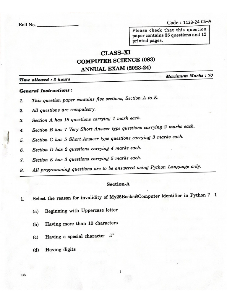 Xi Comp | PDF