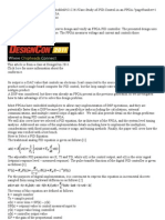 Case Study of PID Control in An FPGA