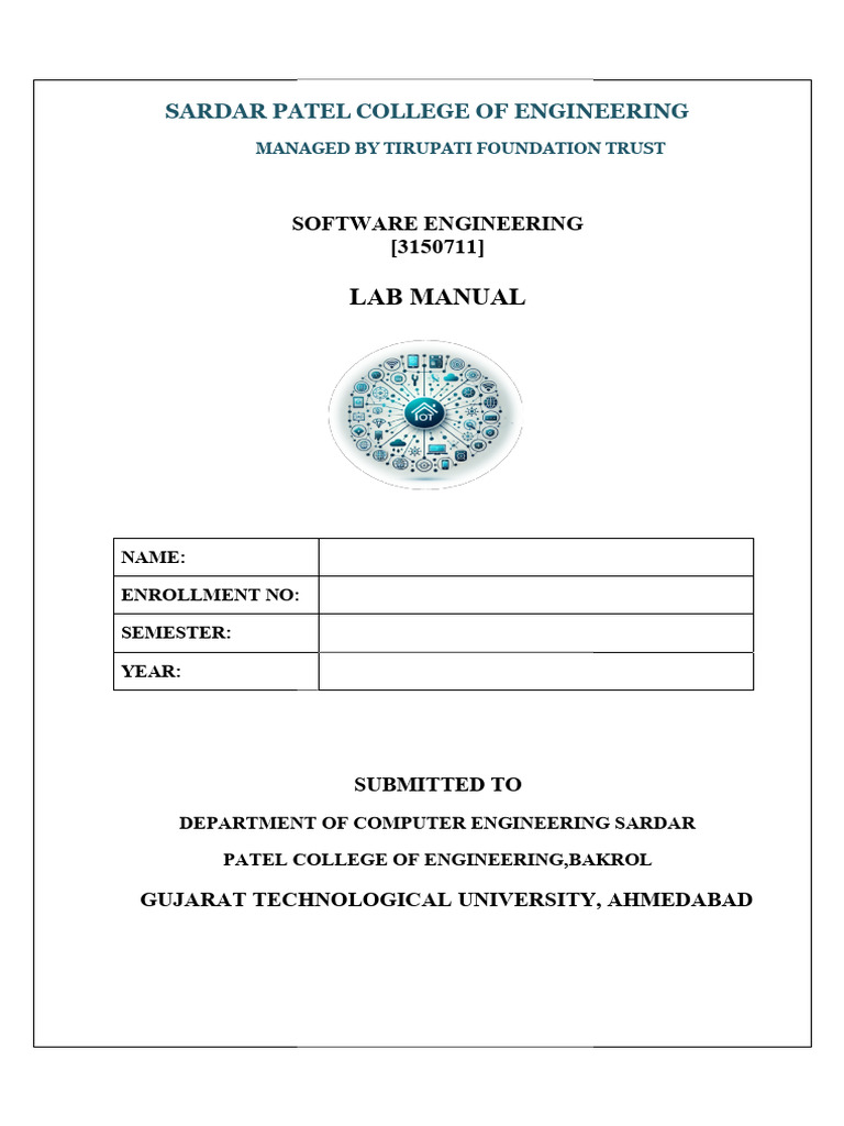 SE - Coverpage and Certificate | PDF
